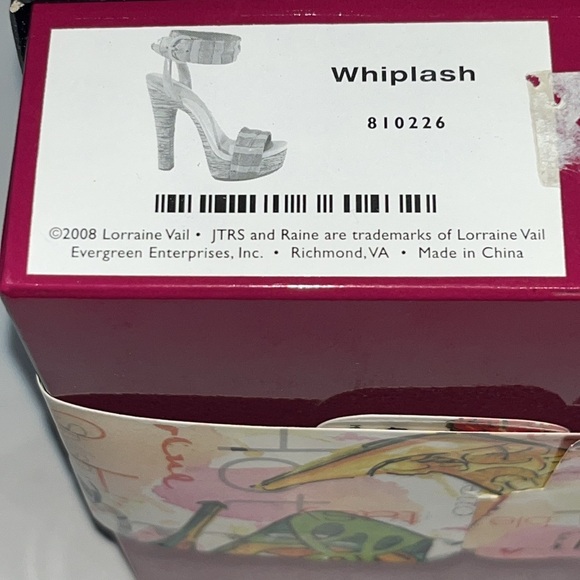 Just The Right Shoe by Raine Blue and Green Sandal - Picture 10 of 10